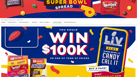 Amazon Mars Super Bowl Shop